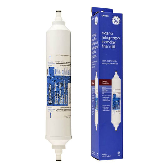 GE external refrigerator water filter