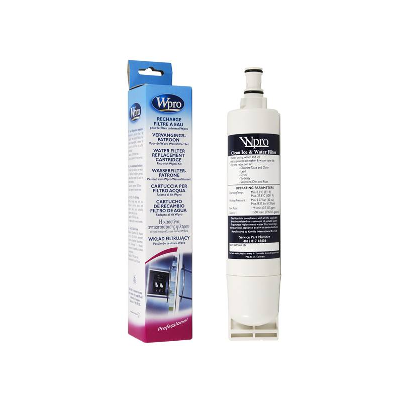 Wpro USC009 fridge water filter for Whirlpool, Smeg, Hotpoint-Ariston et Bauknecht fridges